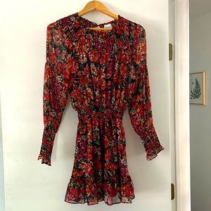 MISA LA floral dress